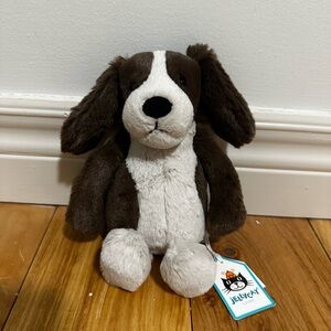 JELLYCAT bashful fudge puppy small
